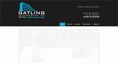 Desktop Screenshot of gatlingconst.com